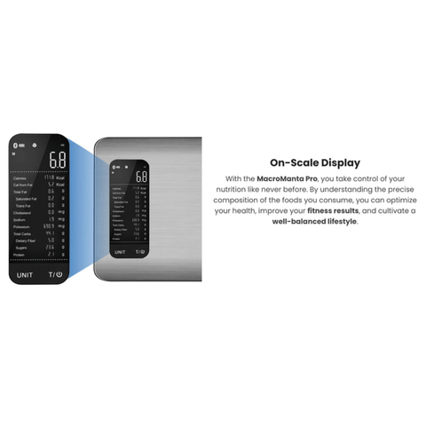 SmartEtek® Nutrition Food Scale - Smartmacroscale